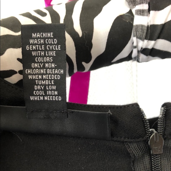 I-N-C International Concept black peplum top shirt - Picture 5 of 5